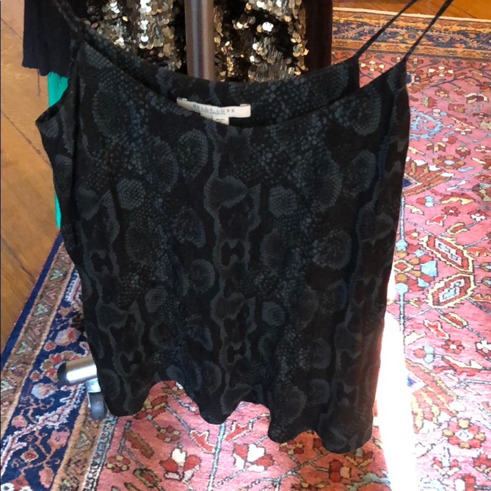 Cool snake skin print top
